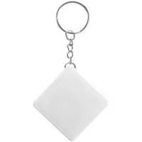 Брелок с рулеткой Square ver.2, белый Брелок с рулеткой Square ver.2, белый