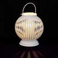 Интерьерный дачный фонарь Villatic, средний, белый Интерьерный дачный фонарь Villatic, средний, белый