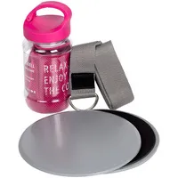 Набор для фитнеса PinkyGrey, с ремнем для йоги Набор для фитнеса PinkyGrey, с ремнем для йоги