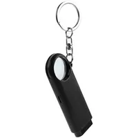 Брелок-фонарик Lens Ray, черный Брелок-фонарик Lens Ray, черный